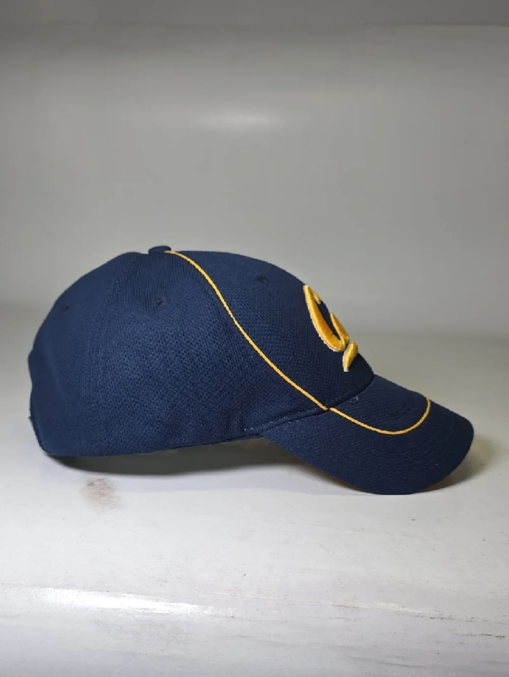 Nike Dri-Fit Cal Hat Adjustable Navy Yellow California Authentic‎ Team Wear Cap